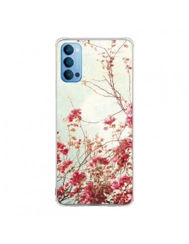 Coque Oppo Reno4 Pro 5G Fleur Vintage Rose - Nico