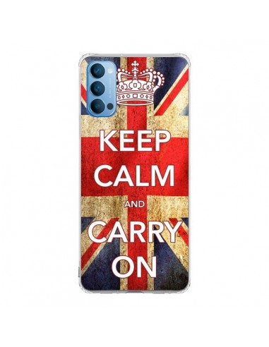 Coque Oppo Reno4 Pro 5G Keep Calm and Carry On - Nico