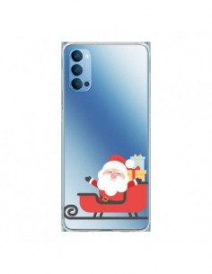 Coque Oppo Reno4 Pro 5G Père Noël et son Traineau...