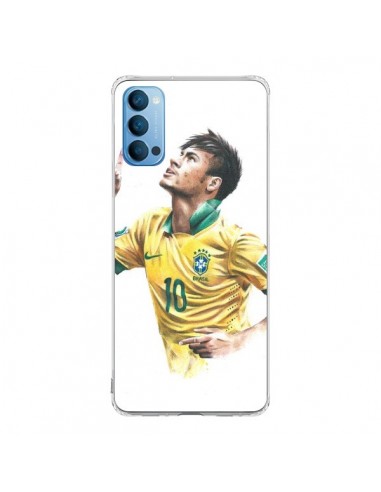 Coque Oppo Reno4 Pro 5G Neymar Footballer - Percy