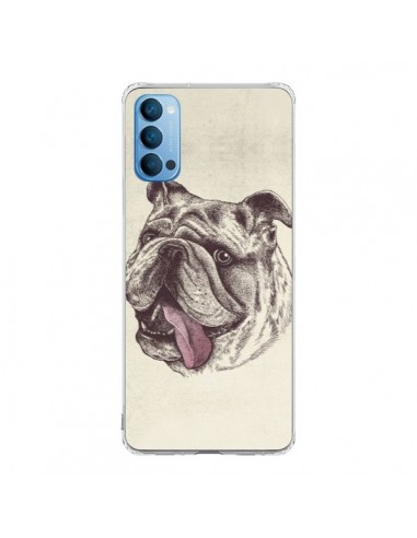 Coque Oppo Reno4 Pro 5G Chien Bulldog - Rachel Caldwell