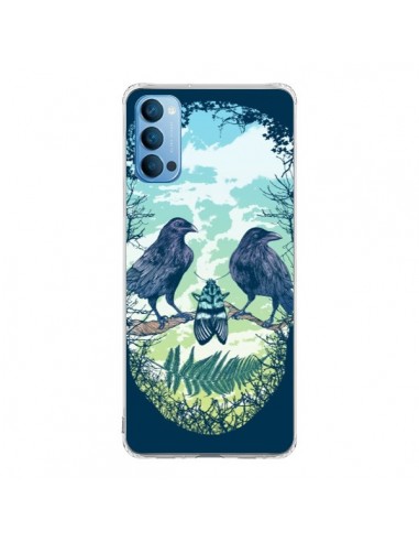 Coque Oppo Reno4 Pro 5G Tête de Mort Nature - Rachel Caldwell