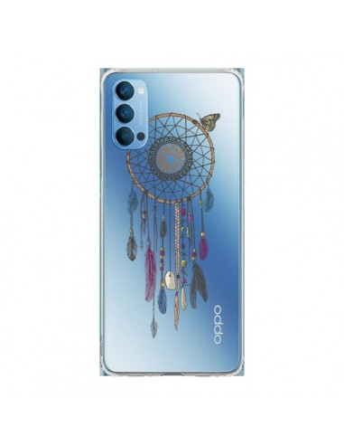 Coque Oppo Reno4 Pro 5G Attrape-rêves Lakota Transparente - Rachel Caldwell