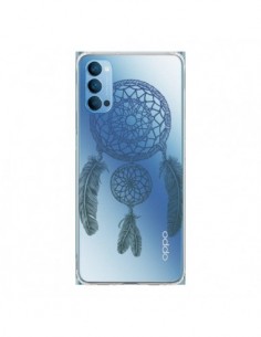 Coque Oppo Reno4 Pro 5G Attrape-rêves Double Transparente...