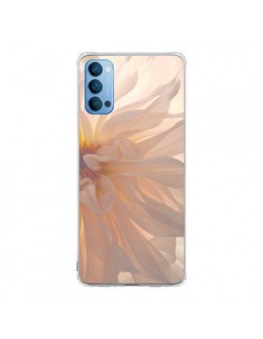 Coque Oppo Reno4 Pro 5G Fleurs Rose - R Delean