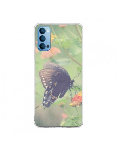 Coque Oppo Reno4 Pro 5G Papillon Butterfly - R Delean