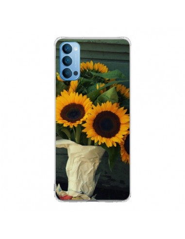 Coque Oppo Reno4 Pro 5G Tournesol Bouquet Fleur - R Delean