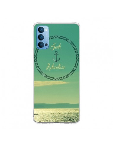 Coque Oppo Reno4 Pro 5G See Adventure Aventure Ancre Navire Bateau - R Delean