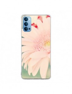 Coque Oppo Reno4 Pro 5G Fleurs Roses magnifique - R Delean