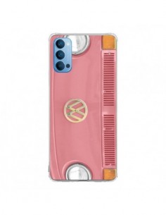 Coque Oppo Reno4 Pro 5G Groovy Van Hippie VW Rose - R Delean