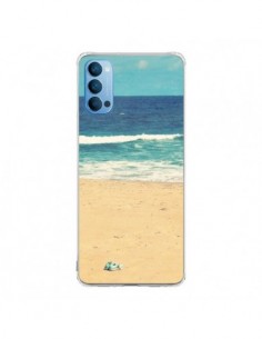 Coque Oppo Reno4 Pro 5G Mer Ocean Sable Plage Paysage - R...