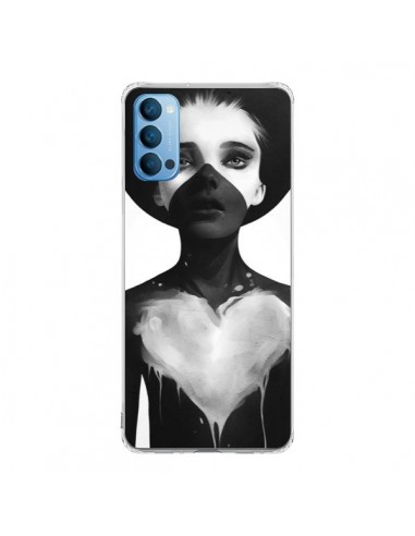 Coque Oppo Reno4 Pro 5G Fille Coeur Hold On - Ruben Ireland