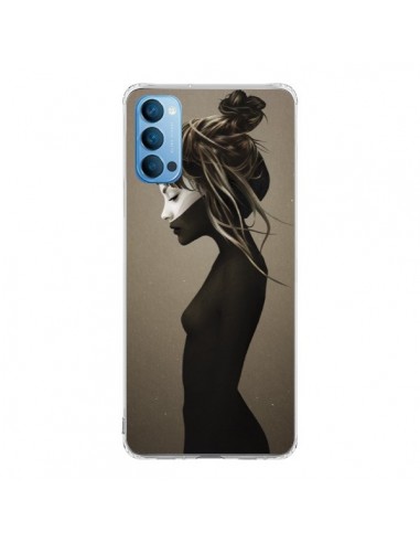 Coque Oppo Reno4 Pro 5G Fille Pensive - Ruben Ireland