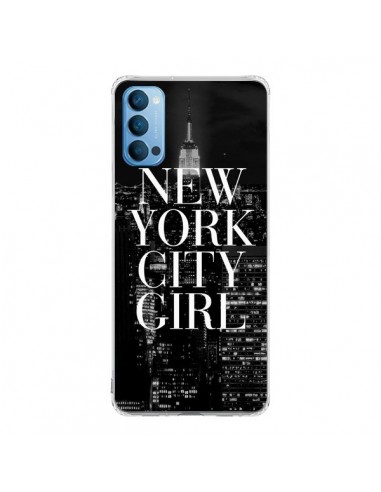 Coque Oppo Reno4 Pro 5G New York City Girl - Rex Lambo