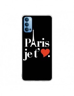 Coque Oppo Reno4 Pro 5G Paris je t'aime - Rex Lambo