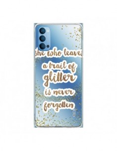Coque Oppo Reno4 Pro 5G Style Pailleté Transparente -...