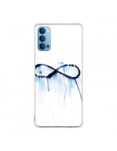 Coque Oppo Reno4 Pro 5G Forever You and Me Love - Sara Eshak