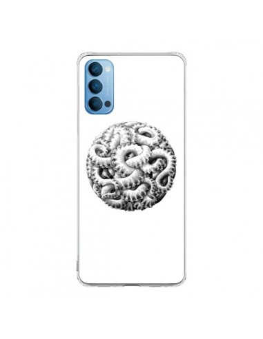 Coque Oppo Reno4 Pro 5G Boule Tentacule Octopus Poulpe - Senor Octopus