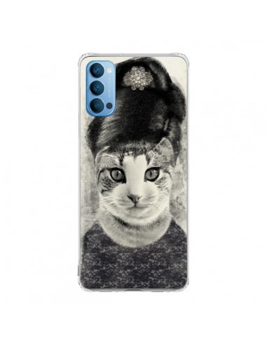 Coque Oppo Reno4 Pro 5G Audrey Cat Chat - Tipsy Eyes