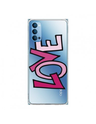 Coque Oppo Reno4 Pro 5G Love Amour Transparente - Yohan B.