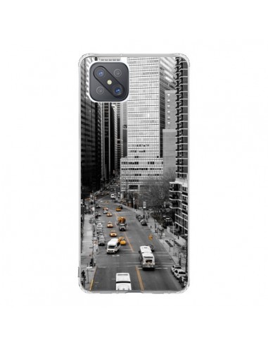 Coque Oppo Reno4 Z 5G New York Noir et Blanc - Anaëlle François