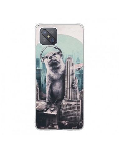 Coque Oppo Reno4 Z 5G Loutre Dj New York - Ali Gulec