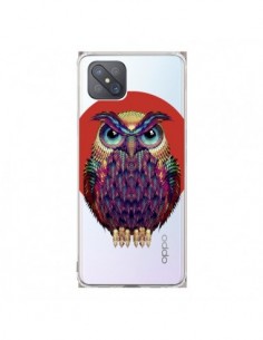 Coque Oppo Reno4 Z 5G Chouette Hibou Owl Transparente -...