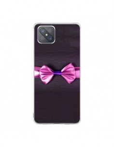 Coque Oppo Reno4 Z 5G Noeud Papillon Kitty Bow Tie -...