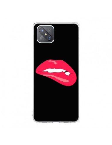 Coque Oppo Reno4 Z 5G Lèvres Lips Envy Envie Sexy - Asano Yamazaki