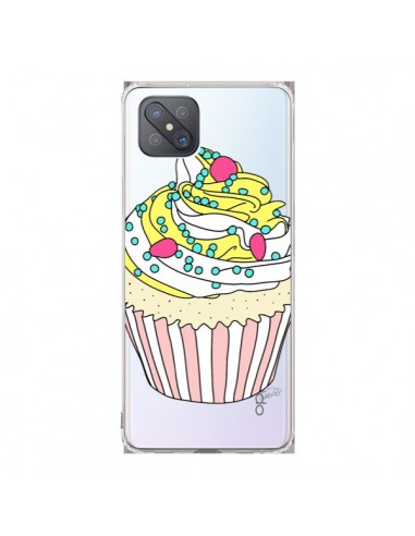 Coque Oppo Reno4 Z 5G Cupcake Dessert Transparente - Asano Yamazaki