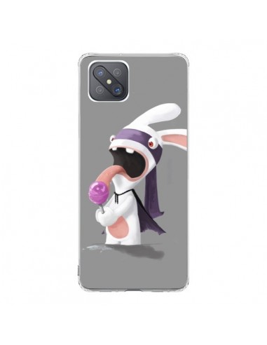 Coque Oppo Reno4 Z 5G Lapin Crétin Sucette - Bertrand Carriere