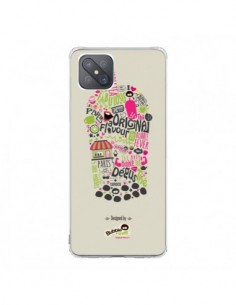 Coque Oppo Reno4 Z 5G Bubble Fever Original Flavour Beige...