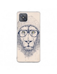 Coque Oppo Reno4 Z 5G Cool Lion Lunettes - Balazs Solti