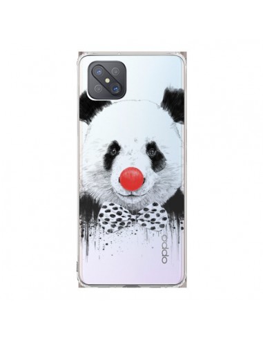 Coque Oppo Reno4 Z 5G Clown Panda Transparente - Balazs Solti