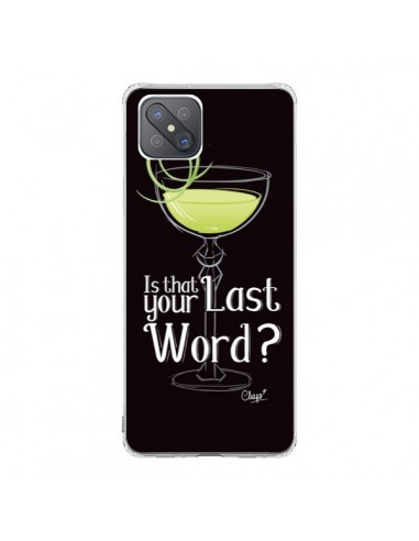 Coque Oppo Reno4 Z 5G Is that your Last Word Cocktail Barman - Chapo