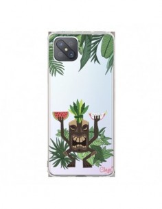 Coque Oppo Reno4 Z 5G Tiki Thailande Jungle Bois...