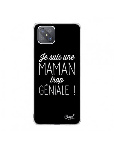 Coque Oppo Reno4 Z 5G Je suis une Maman trop Géniale - Chapo