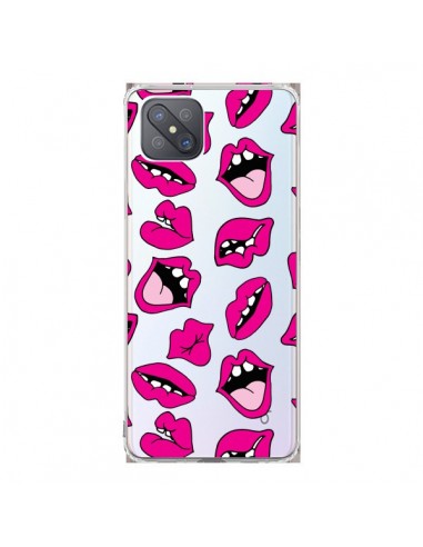 Coque Oppo Reno4 Z 5G Lèvres Lips Bouche Kiss Transparente - Claudia Ramos