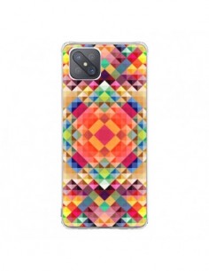 Coque Oppo Reno4 Z 5G Sweet Color Azteque - Danny Ivan