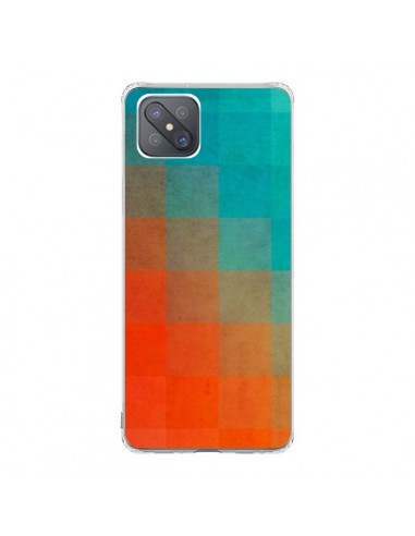 Coque Oppo Reno4 Z 5G Beach Pixel Surface - Danny Ivan