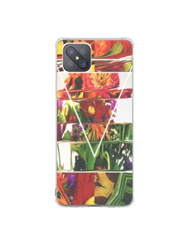 Coque Oppo Reno4 Z 5G Facke Flowers Fleurs - Danny Ivan