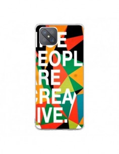 Coque Oppo Reno4 Z 5G Nice people are creative art -...