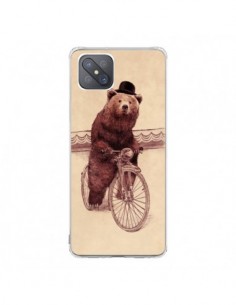 Coque Oppo Reno4 Z 5G Ours Velo Barnabus Bear - Eric Fan