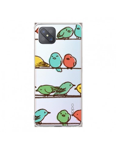 Coque Oppo Reno4 Z 5G Oiseaux Birds Transparente - Eric Fan