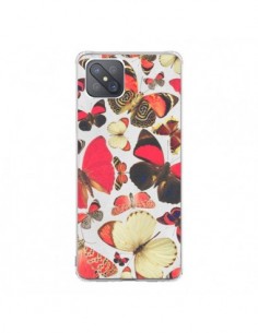 Coque Oppo Reno4 Z 5G Papillons - Eleaxart