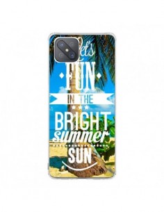 Coque Oppo Reno4 Z 5G Fun Summer Sun _té - Eleaxart