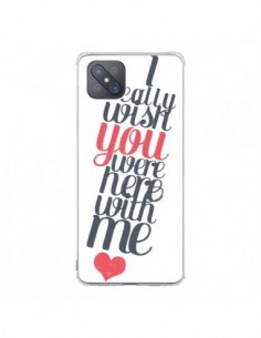Coque Oppo Reno4 Z 5G Here with me - Eleaxart