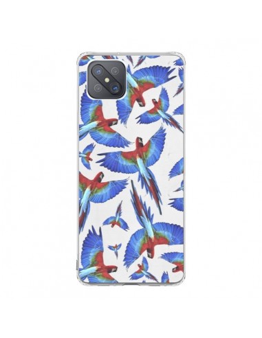 Coque Oppo Reno4 Z 5G Perroquets Parrot - Eleaxart