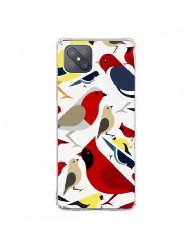 Coque Oppo Reno4 Z 5G Oiseaux Birds - Eleaxart