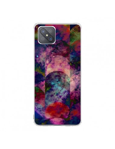Coque Oppo Reno4 Z 5G Abstract Galaxy Azteque - Eleaxart